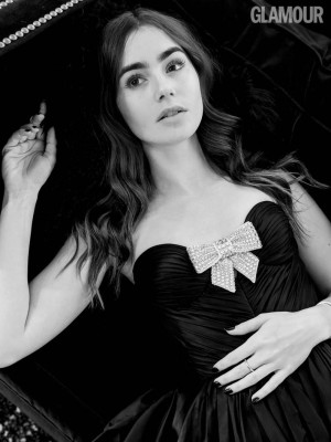 Lily Collins-Glamour Magazine, UK December 2018