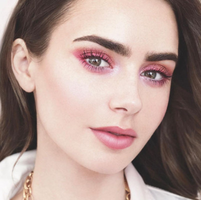 Lily Collins – Lancome Spring Makeup Collection 2019