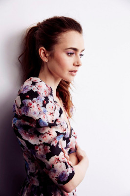 Lily Collins – “Les Misérables” Portraits April 2019
