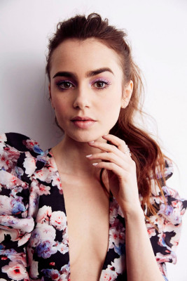 Lily Collins – “Les Misérables” Portraits April 2019
