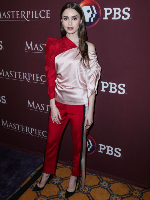 Lily Collins-2019 Winter TCA Tour