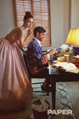 Lily Collins – Paper Magazine April 2019 Cover and Photos