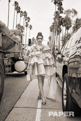 Lily Collins – Paper Magazine April 2019 Cover and Photos