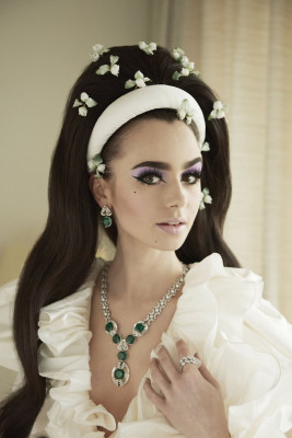 Lily Collins – Photoshoot for Cartier 2019