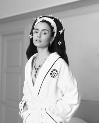 Lily Collins – Photoshoot for Cartier 2019