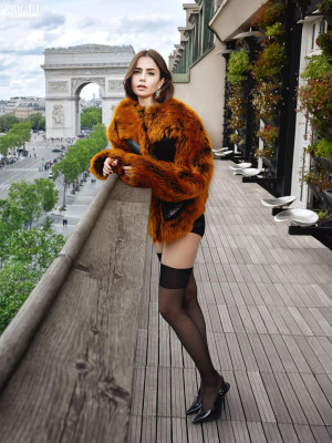 Lily Collins – Vogue Scandinavia September 2024