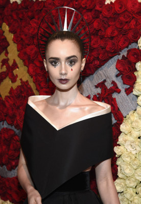 Lily Collins – MET Gala 2018