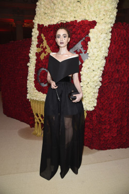 Lily Collins – MET Gala 2018