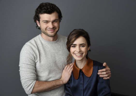 Lily Collins Portraits – The Associated Press, November 2016
