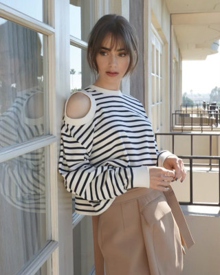 Lily Collins - &#039;Emily in Paris&#039; Press Day (2021)