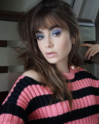 Lily Collins - &#039;Emily in Paris&#039; Press Day 12/13/2021