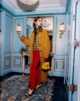 Lily Collins for InStyle