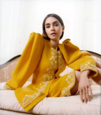 Lily Collins for InStyle