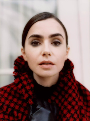 Lily Collins for InStyle