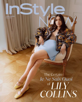 Lily Collins for InStyle