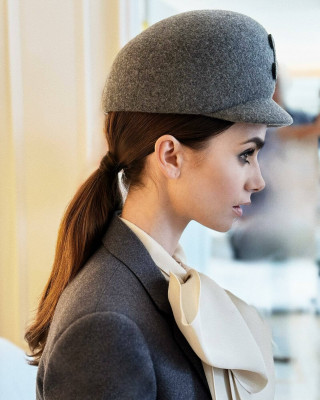 Lily Collins for InStyle
