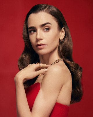 Lily Collins - Cartier &#039;Love is All&#039; Campaign (2021)