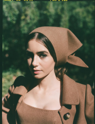 Lily Collins by Shane McCauley for Rollacoaster || A/W 2020