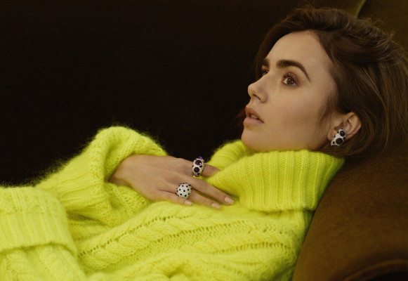 Lily Collins - ELLE USA // September 2021