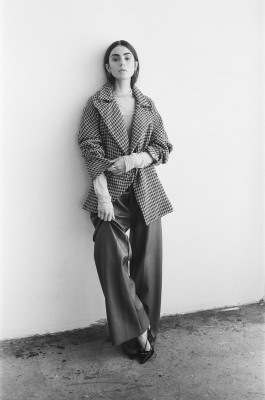 Lily Collins by Shane McCauley for The Laterals // Fall 2020