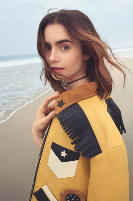 Lily Collins - InStyle