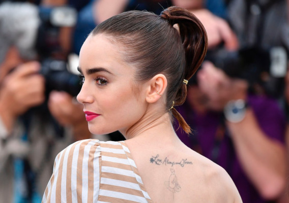 Lily Collins - Okja Photocall The 70th Annual Cannes Film Festival