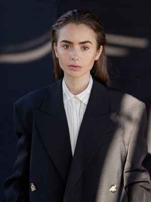 Lily Collins by Sam Taylor-Johnson for L’Officiel || Winter 2020