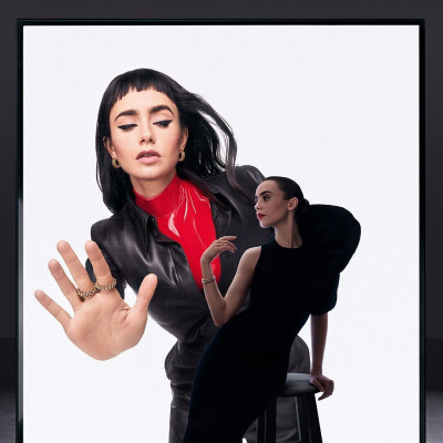 Lily Collins for CARTIER 