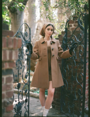 Lily Collins by Shane McCauley for Rollacoaster || A/W 2020