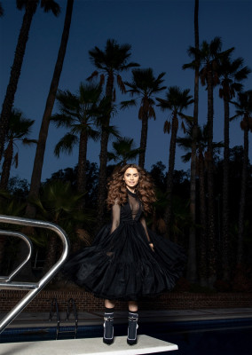 Lily Collins by Max Hemphill for InStyle // January 2021