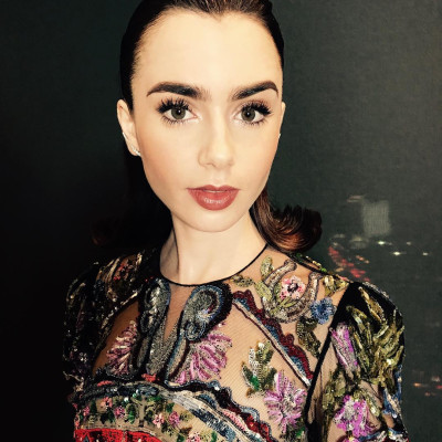 Lily Collins-The 19th Costume Designers Guild Awards