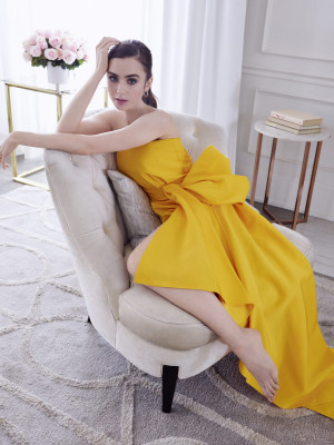 Lily Collins-Elle Québec,2021