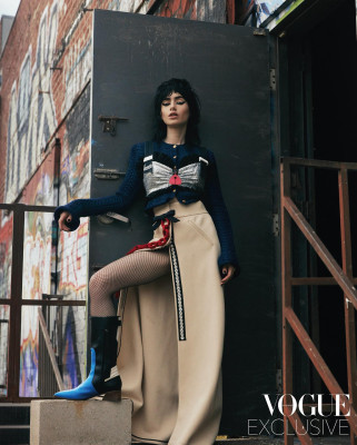 Lily Collins-«VOGUE» 2021.