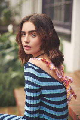 Lily Collins - InStyle