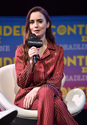 Lily Collins – Deadline Contenders Emmy Event in LA