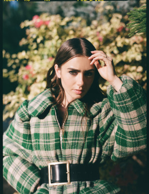 Lily Collins by Shane McCauley for Rollacoaster || A/W 2020