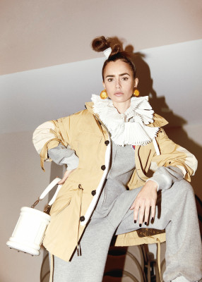 Lily Collins by Jonny Marlow for ContentMode || Winter 2020/21