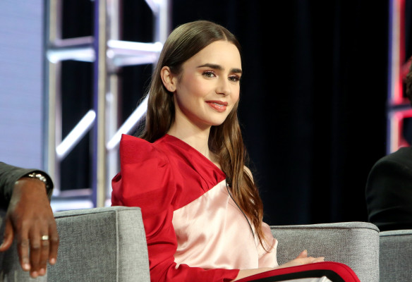 Lily Collins-2019 Winter TCA Tour