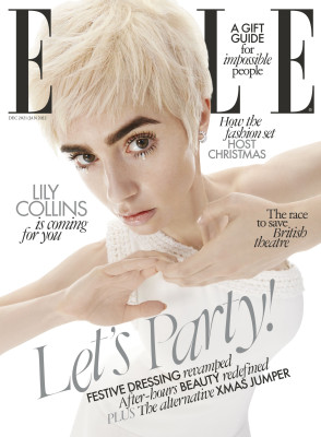 Lily Collins-«ELLE» 2021-22.