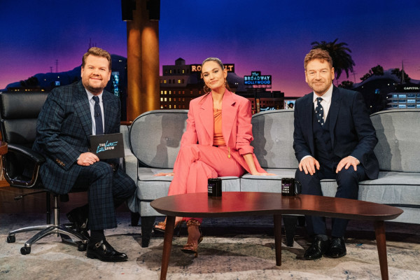 Lily James - The Late Late Show With James Corden 02/03/2022