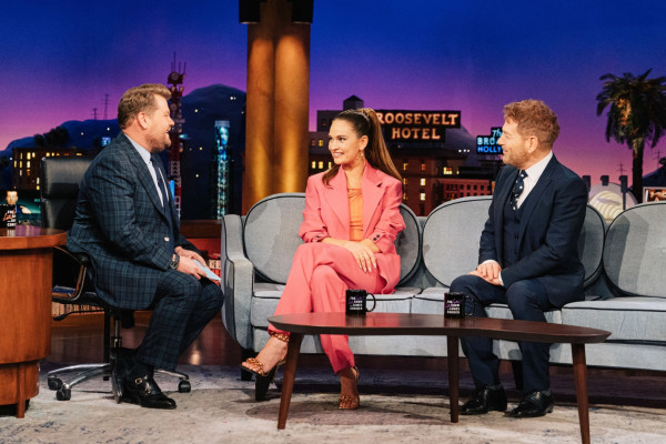Lily James - The Late Late Show With James Corden 02/03/2022