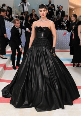 Lily James - Met Gala in New York 05/01/2023