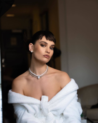 Lily James - Met Gala in New York 05/01/2023