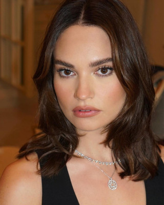 Lily James - Only Natural Diamonds Special Event in Paris 07/04/2023