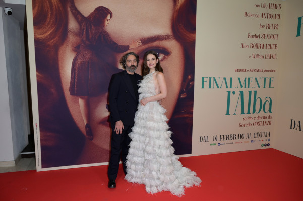 Lily James - &#039;Finalmente l&#039;Alba&#039; Rome Premiere 02/05/2024