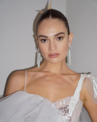 Lily James - British Fashion Awards in London - Portraits 12/05/2022