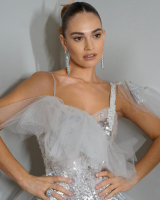 Lily James - British Fashion Awards in London - Portraits 12/05/2022