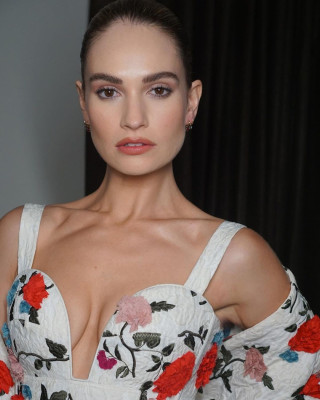 Lily James - Met Gala Loewe After Party in New York 05/06/2024