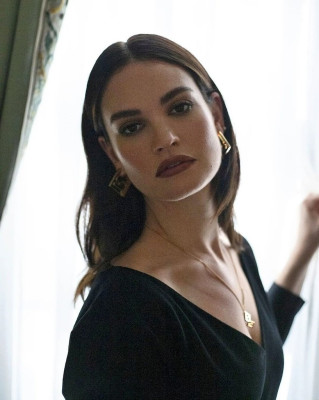 Lily James - Fendi Haute Couture FW 2023/2024 Show at PFW 07/06/2023