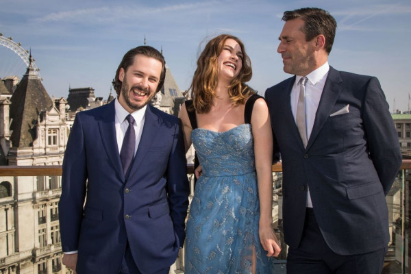 Lily James – “Baby Driver” Portrait Session at the Corinthia Hotel in London, UK